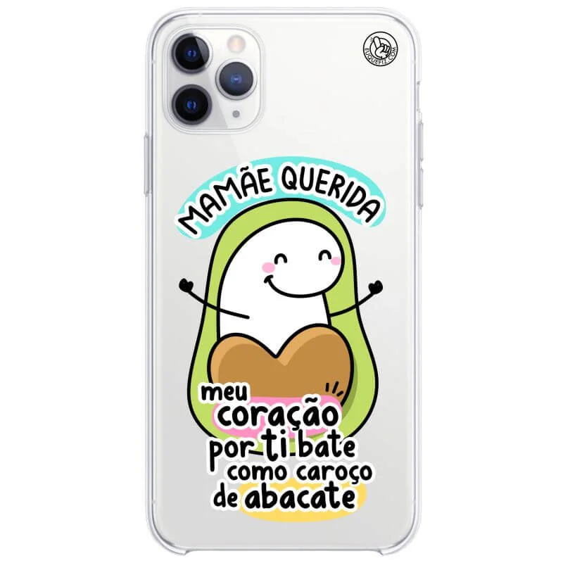 Capinha Flork Mãe - Meu coração por ti bate