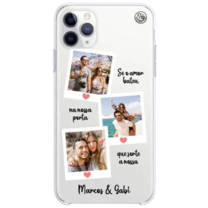 Capinha Personalizada com Foto 3 Frames