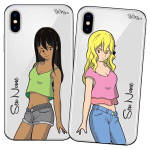 Kit 2 Capinhas Personalizadas - Par de amigas
