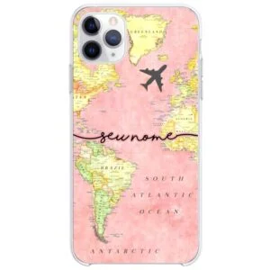 Capinha Personalizada Volta ao Mundo Rosé