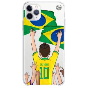 Capinha Brasil- Torcedor Cabelo Samurai