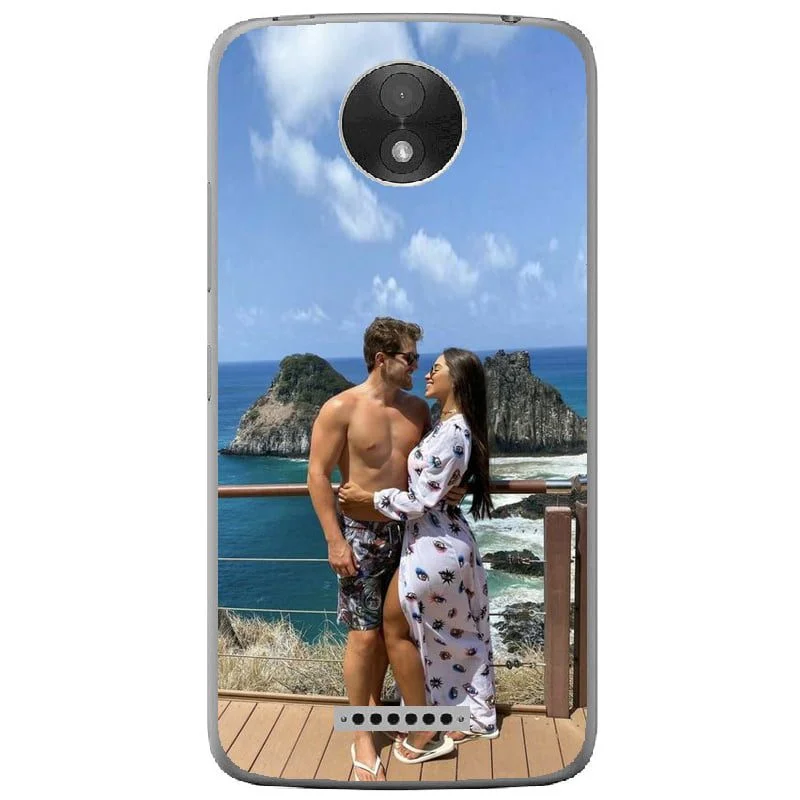 Capinha Personalizada com foto para Moto C Plus