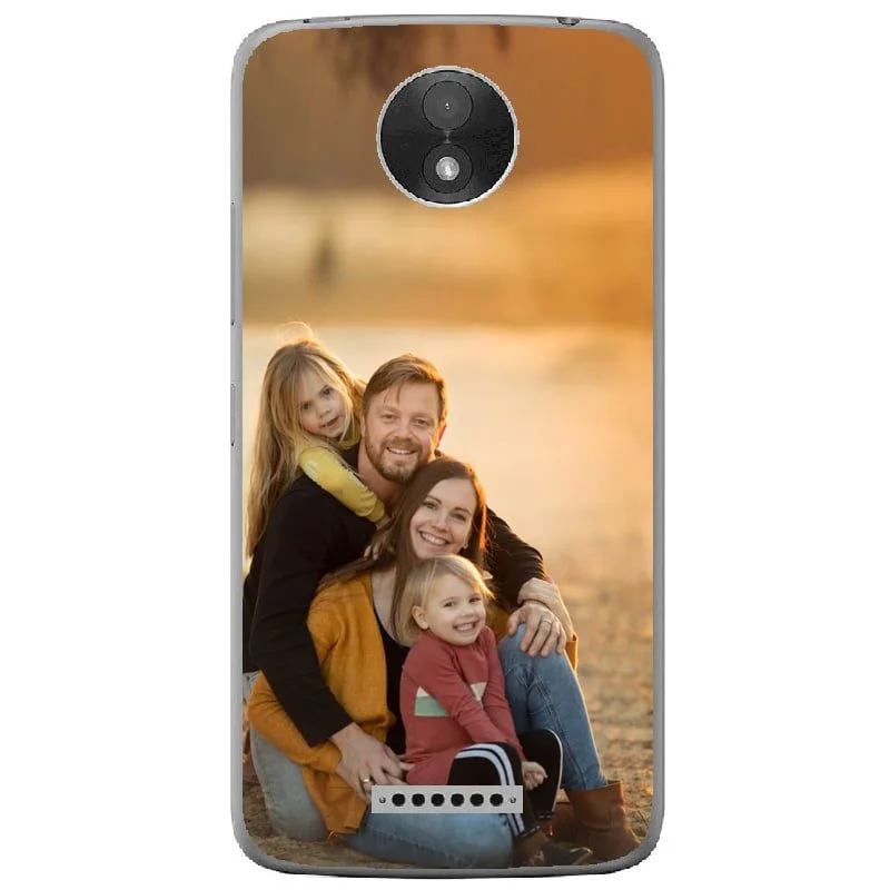 Capinha Personalizada com foto para Moto C Plus