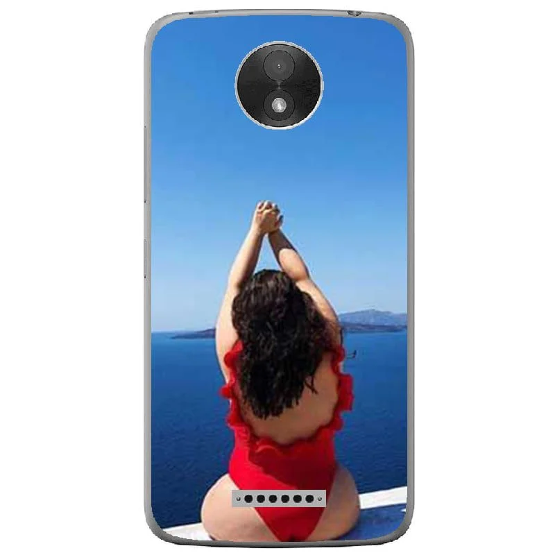 Capinha Personalizada com foto para Moto C Plus