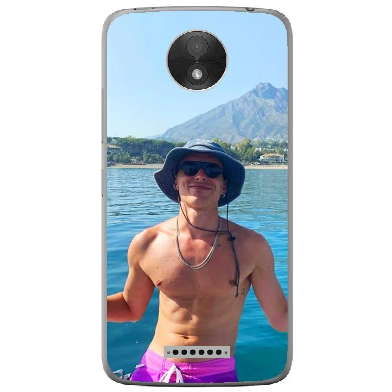 Capinha Personalizada com foto para Moto C Plus