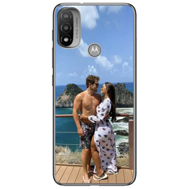Capinha Personalizada com foto para Moto E20