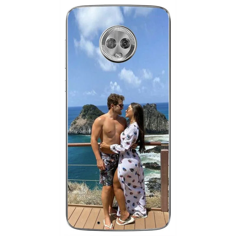 Capinha Personalizada com foto para Moto G6