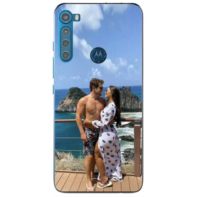 Capinha Personalizada com foto para Moto One Fusion Plus (Moto One Fusion +)