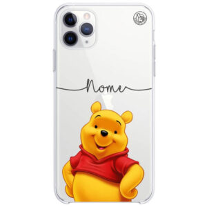 Capinha Personalizada Ursinho Pooh com nome