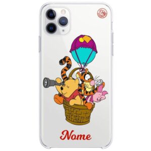 Capinha Personalizada Ursinho Pooh Turma com nome