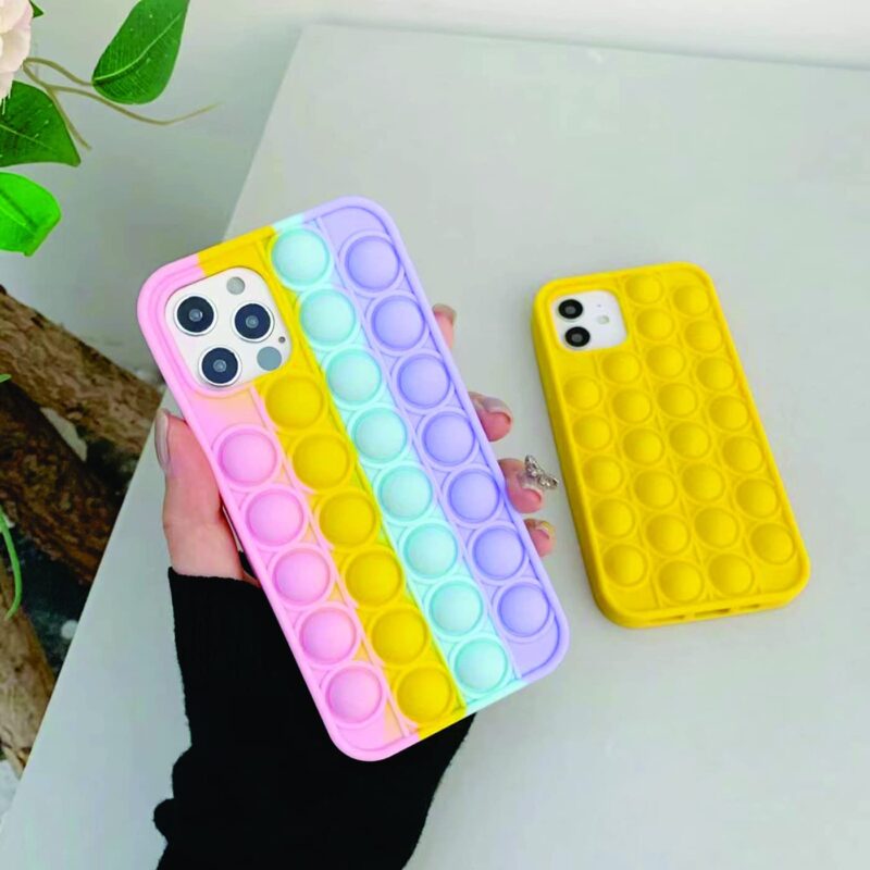 Capa Pop It Fidget Anti Stress Cores Sortidas