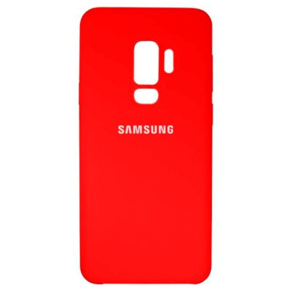 Capa Samsung S9 Plus (S9+) Silicone Aveludada Vermelha