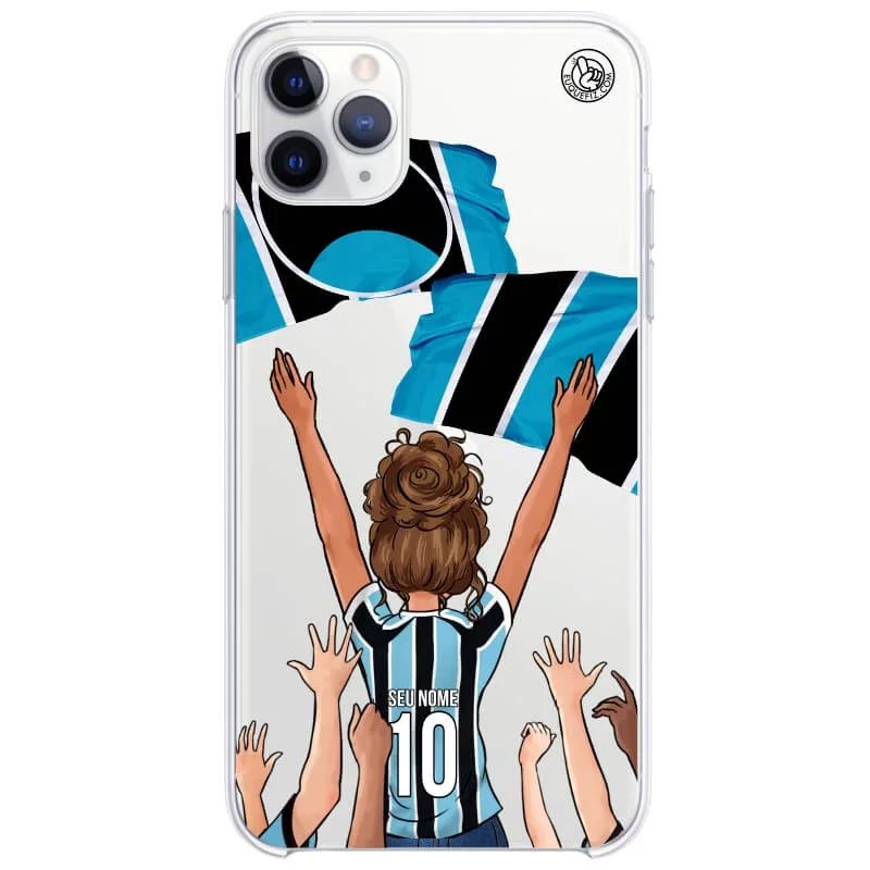 Capinha estilo Grêmio - Torcedora Cabelo Ondulado - Imagem 5