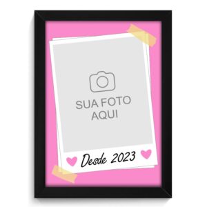 Quadro A4 Foto Frame com Data