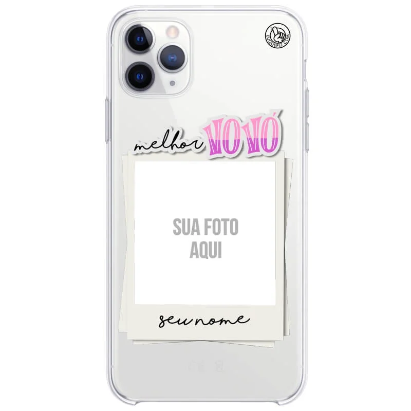 Capinha Personalizada com Foto Melhor Vovó