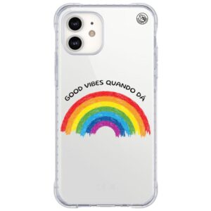 Capinha de Celular Good Vibes quando dá - Unique