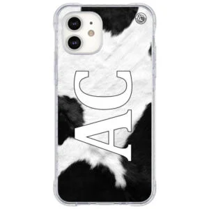 Capinha de Celular Animal Print Vaca White - Unique