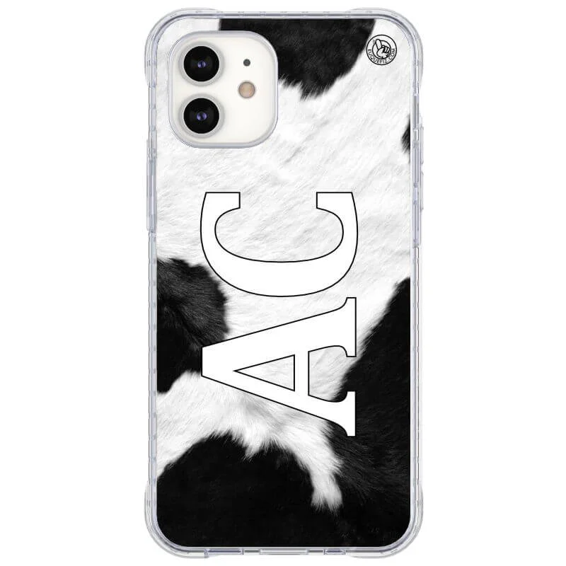 Capinha de Celular Animal Print Vaca White - Unique