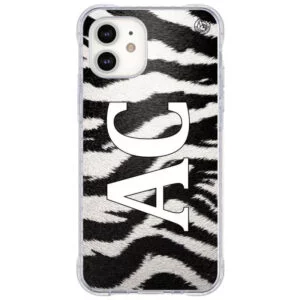 Capinha de Celular Animal Print Zebra White - Unique
