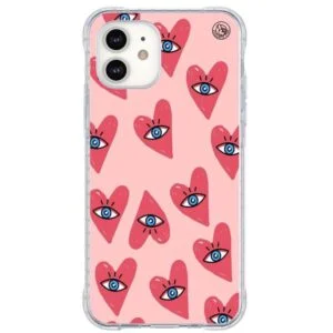 Capinha de Celular Eyes with Heart - Unique
