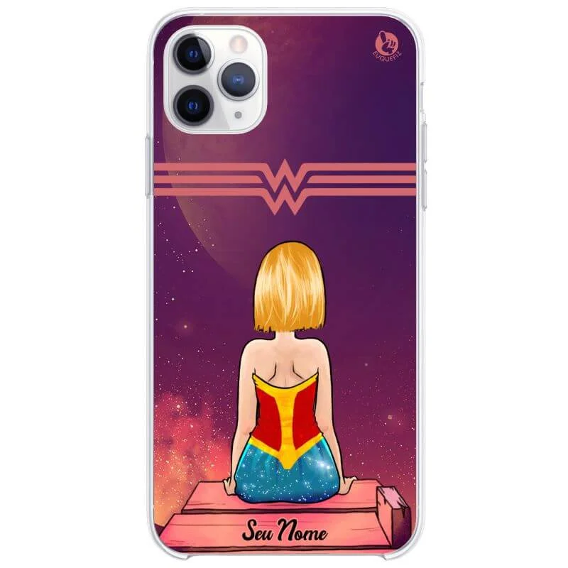 Capinha Personalizada Mulher Maravilha Ponte