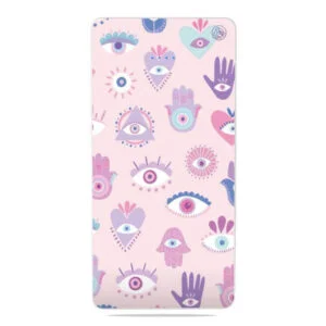 Carregador Portátil Power bank Duplo Amuleto Mão Fátima Hamsã Olho Grego (10000mAh)