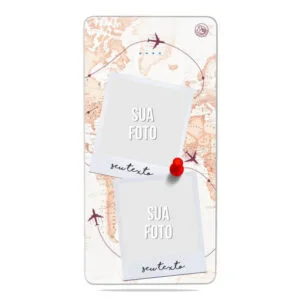 Carregador Portátil Power bank Personalizado Foto Viagem (10000mAh)