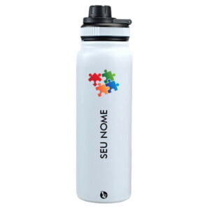Garrafa Térmica Personalizada Símbolo Autismo