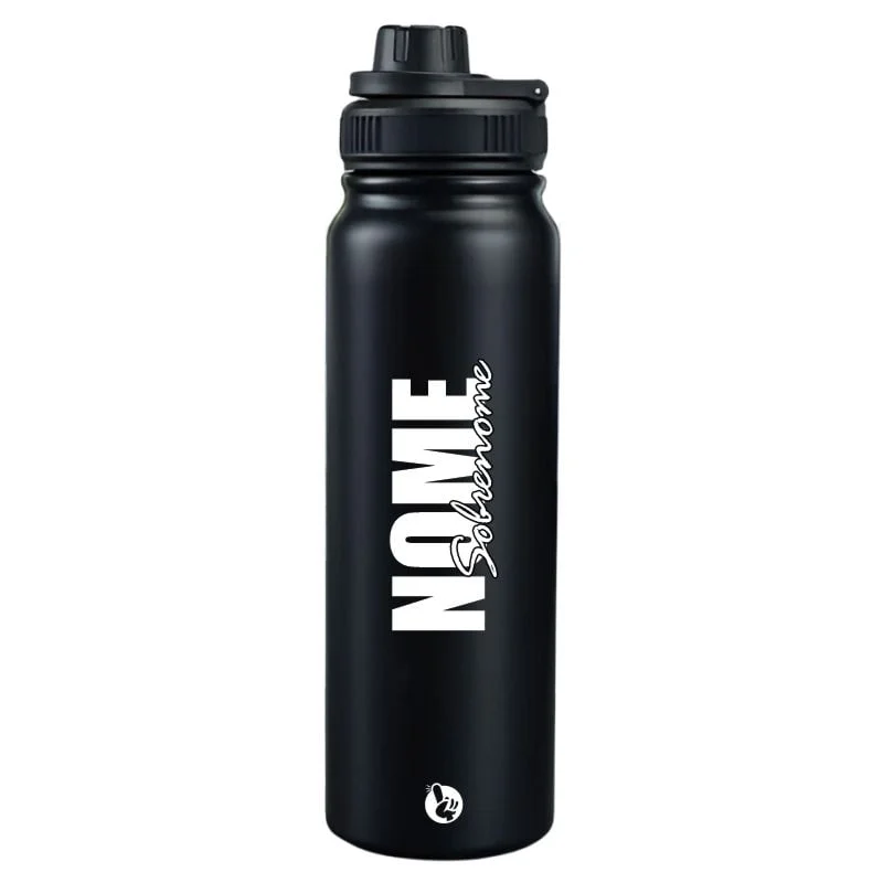 Garrafa Térmica Personalizada Nome e Sobrenome