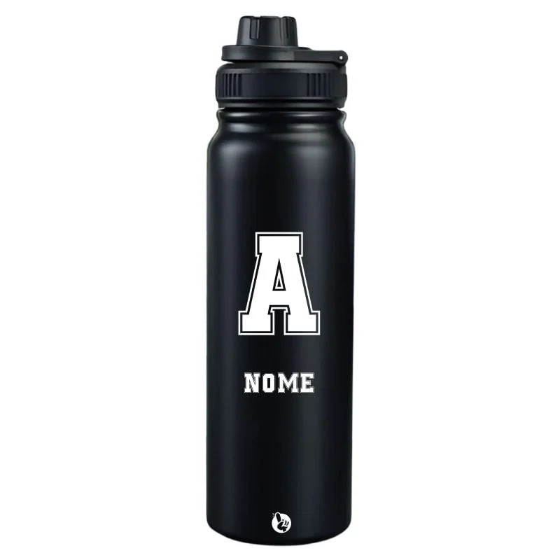 Garrafa Térmica Personalizada Nome Inicial