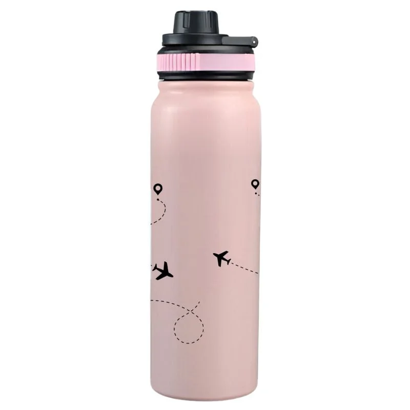 Garrafa Térmica Personalizada Meu Destino Viagem