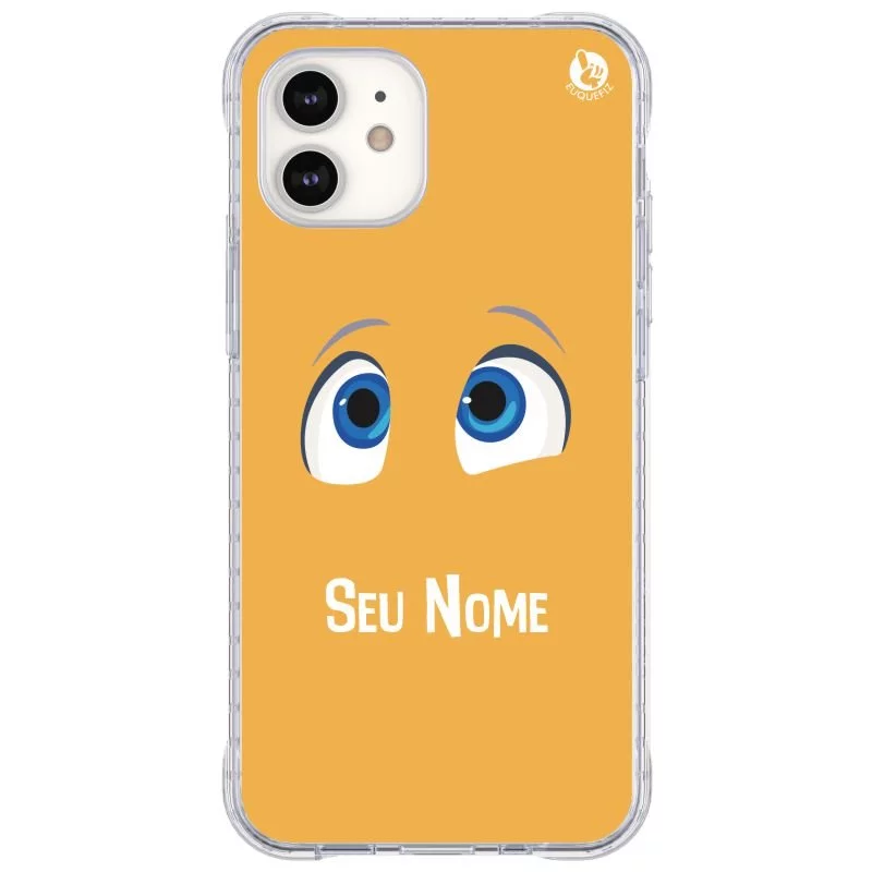 Capinha de Celular com Nome - Divertidamente Alegria