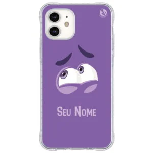 Capinha de Celular com Nome - Divertidamente Medo