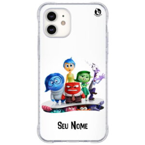 Capinha de Celular com Nome - Divertidamente Todos os Sentimentos
