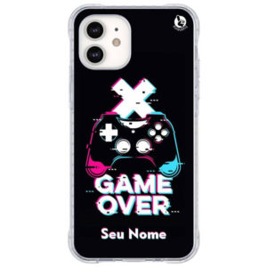 Capinha de Celular Game Over com Nome