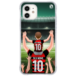 Capinha Torcedor Pai e 1 Filho Rubro-Negro