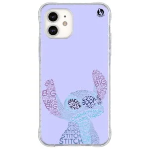 Capinha de Celular Stitch Caracteres