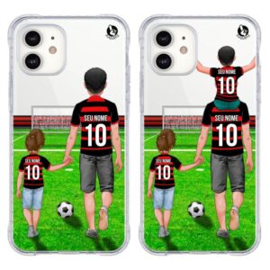 Capinha Torcedor Pai e Filhos Estilo Rubro-Negro