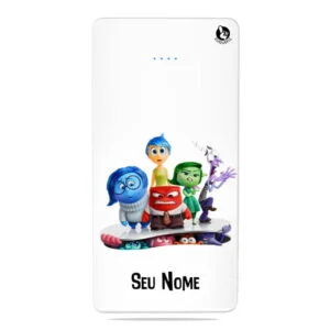 Carregador Portátil Power bank Divertidamente Todos os Sentimentos (10000mAh)