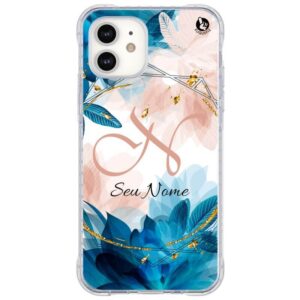 Capinha para celular Flor Glam Inicial
