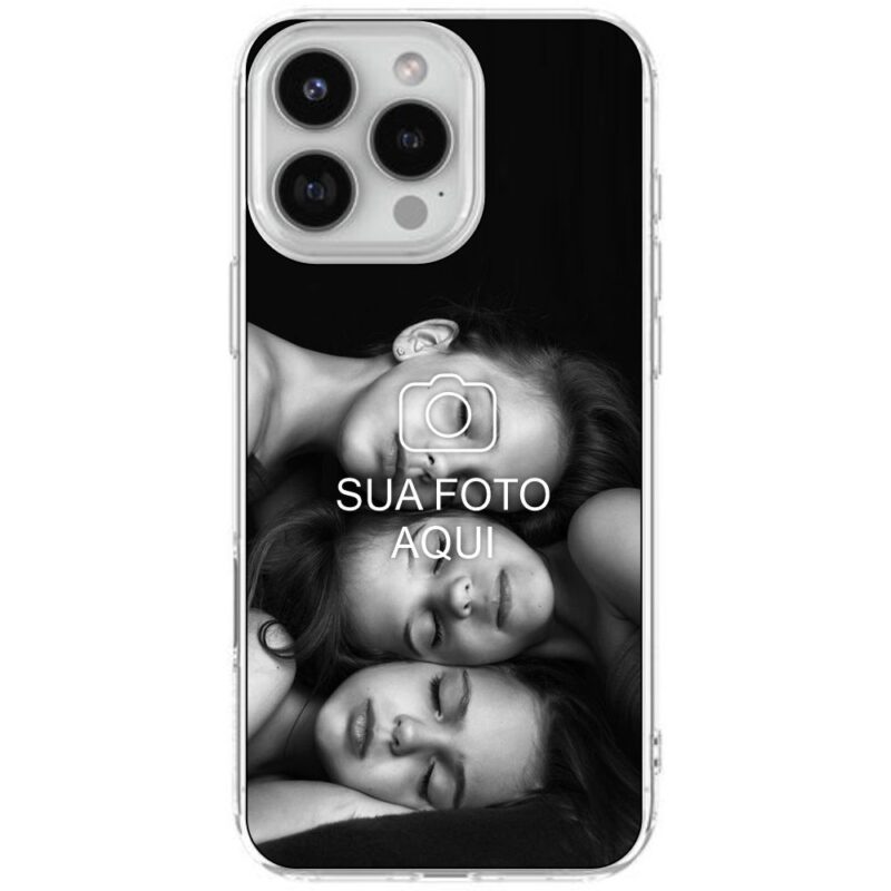 Capinha com foto pro iPhone 16 Pro Max