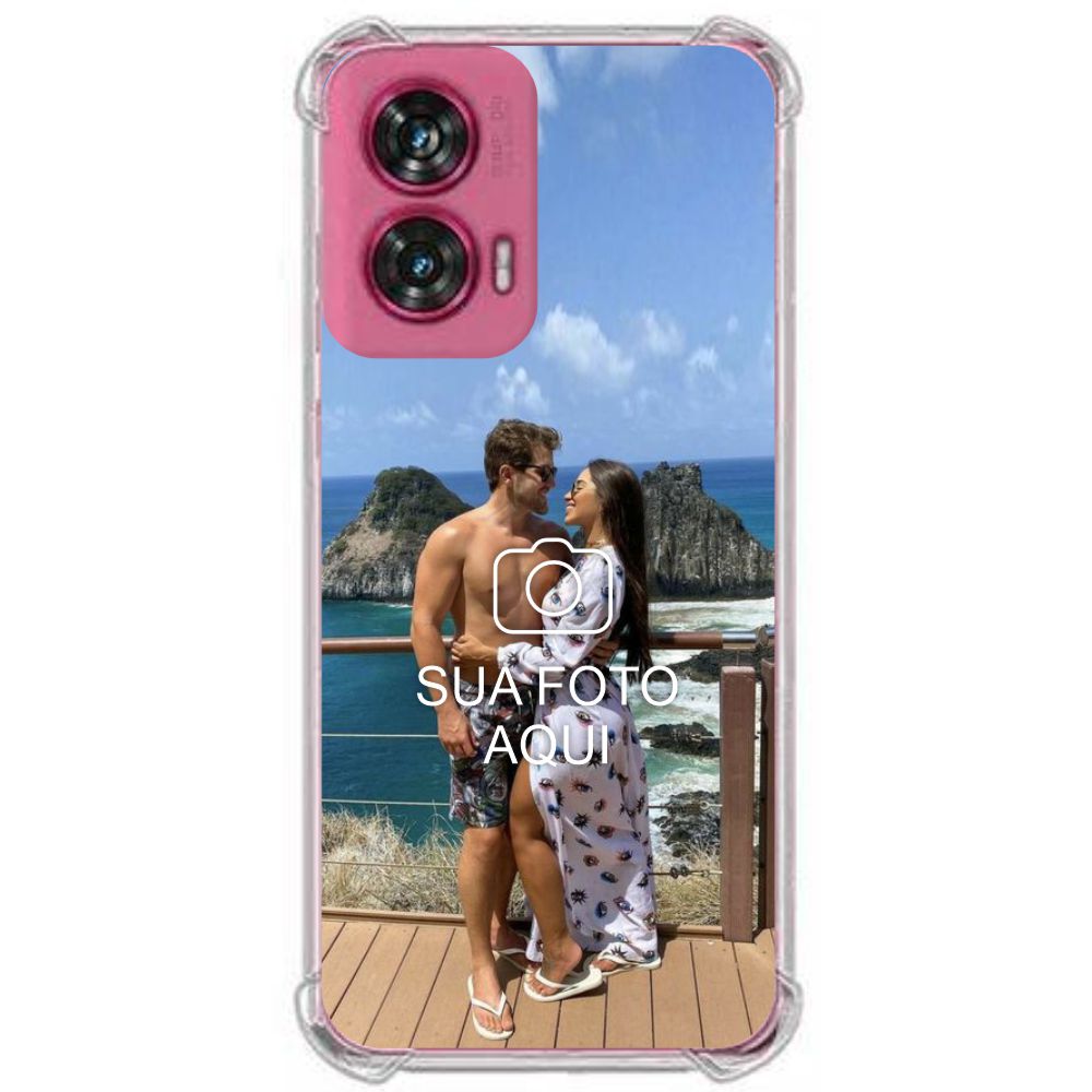 Capinha com foto pro Moto Moto Edge 50 Fusion