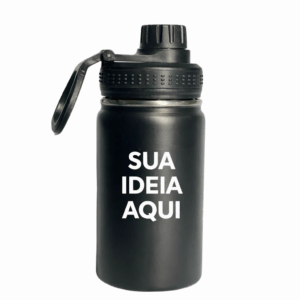 Garrafa Térmica Mini Personalizada com a sua arte/ideia 350 ml