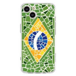 Capinha de Celular Mosaico de Brasil